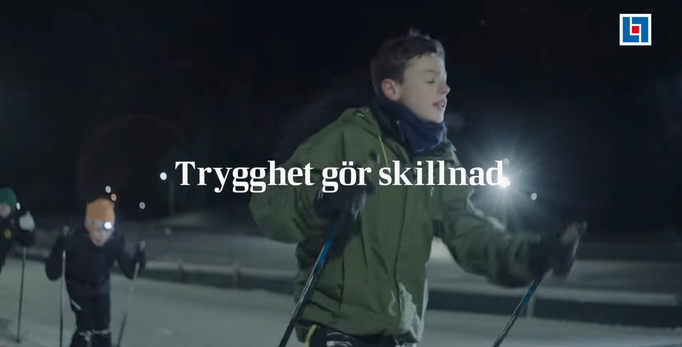 Trygghet gör skillnad - Länsförsäkringar Gävleborg – omslagsbild