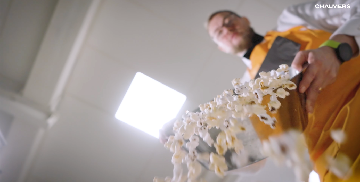 Popcorningenjören – omslagsbild