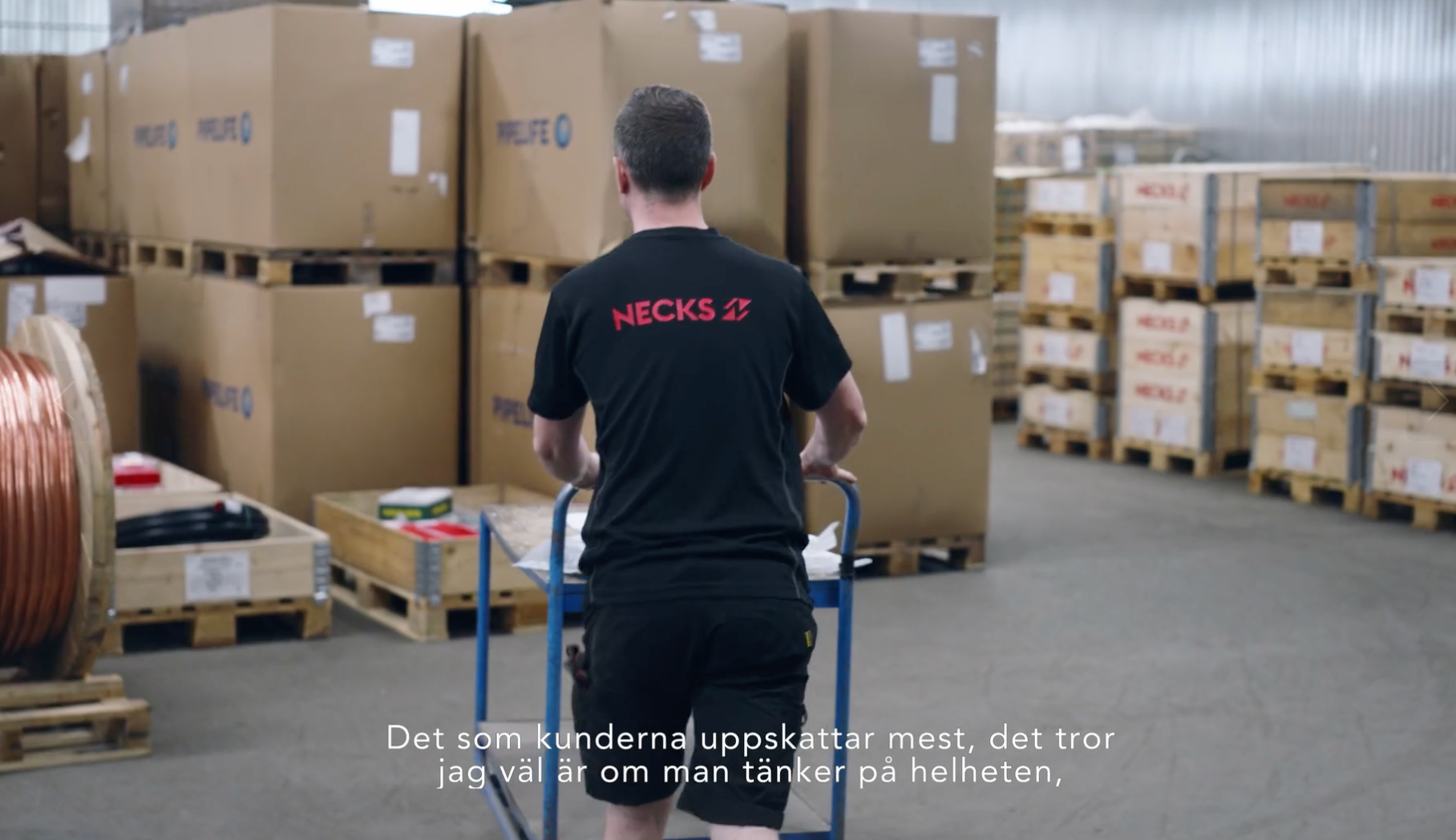 Necks - Företagspresentation – omslagsbild